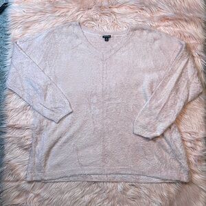 Torrid Pink Super Soft Stretch Long Sleeve Sweater Size 3‎
